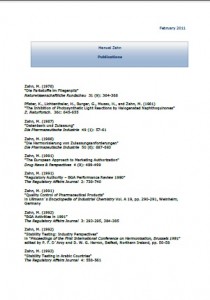 Manuel Zahn - Publications