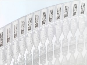 Hapa’s new BFS Unitallows direct printing on blow fill seal ampoules