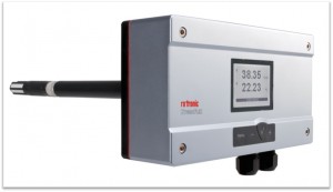 HygroFlex5 - HF56 Laboratory humidity transmitter - 240 VAC (Duct version with display)