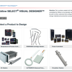 Innovative Watlow SELECT® Visual Designer tool allows  easy online product configuration