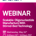 Bachem webinar to explore stirred bed technology in scale oligomer production