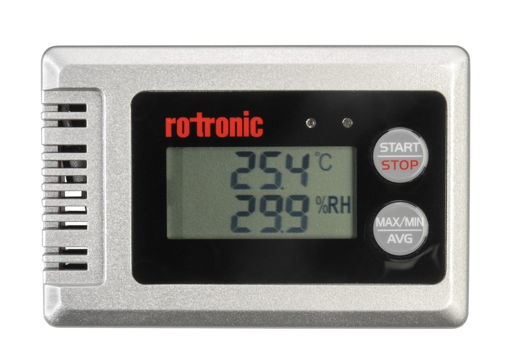 Rotronic HygroLog HL1D Data Logger used in retail pharmacies