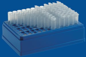 MicroTube design allows versatile configuration. Tubes can be added individually or in strips of eight and with selective sealing via plug cap strip