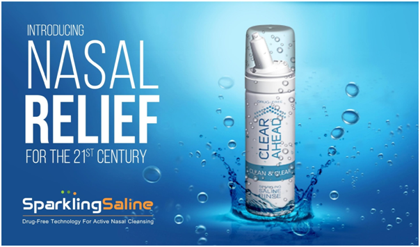 45342Aurena introduces Sparkling Saline Nasal Spray