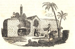 “Egyptian Egg-oven.” Published in “The Penny Magazine”, August 10, 1833