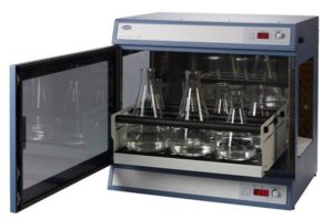 Rotronic temperature measurement and sensing allow Stuart SI600C Cooled Shaking Incubator to open up a whole new range of cell culture applications