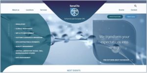 New-look SanaClis home page