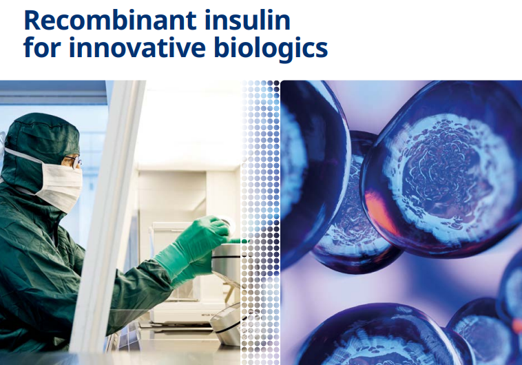 Recombinant insulin for innovative biologics