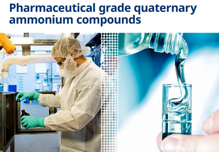 Pharmaceutical grade quaternary ammonium compounds