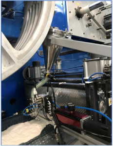 Dec FlexPTS: compact hopper design delivering small volume high accuracy powder dosing into pressure microreactors, etc.