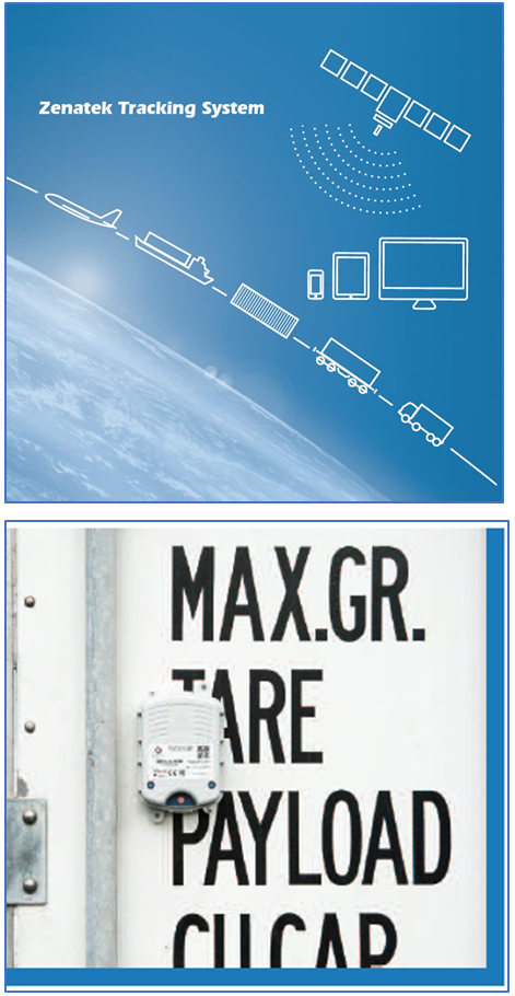 Zenatek showing ZTS real time tracking at Temperature Controlled Logistics conference Milan