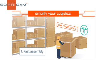 45855Initial Pallet Shipper by Sofrigam