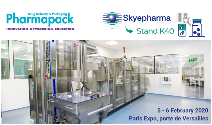 Skyepharma brings advanced packaging solutions to Pharmapack Europe