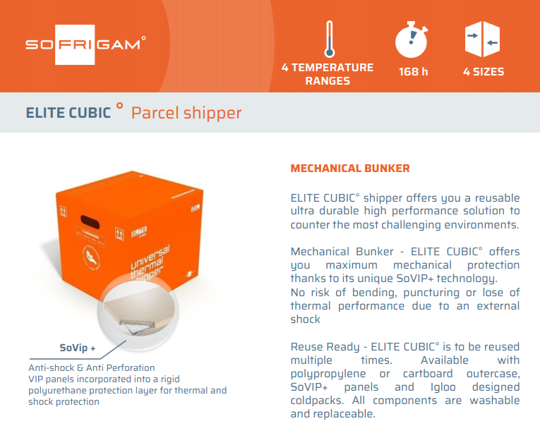 ELITE CUBIC Parcel Shipper