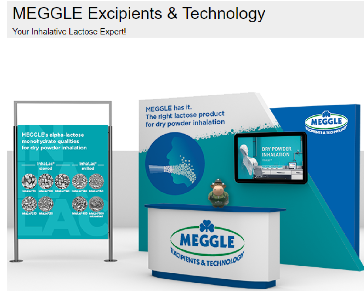 MEGGLE Excipients & Technology presenting new InhaLac® DPI products online at DDL 2020