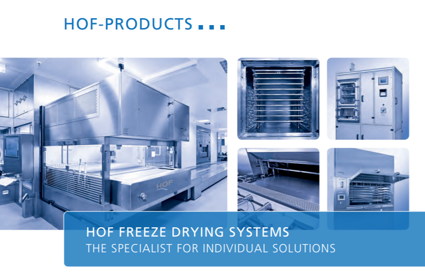 Freeze Drying Systems by HOF