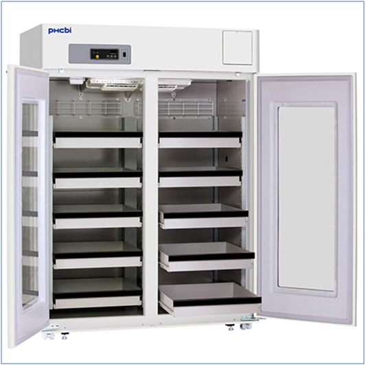 Large Capacity Pharmaceutical Refrigerator: PHCbi MPR-1412 Series