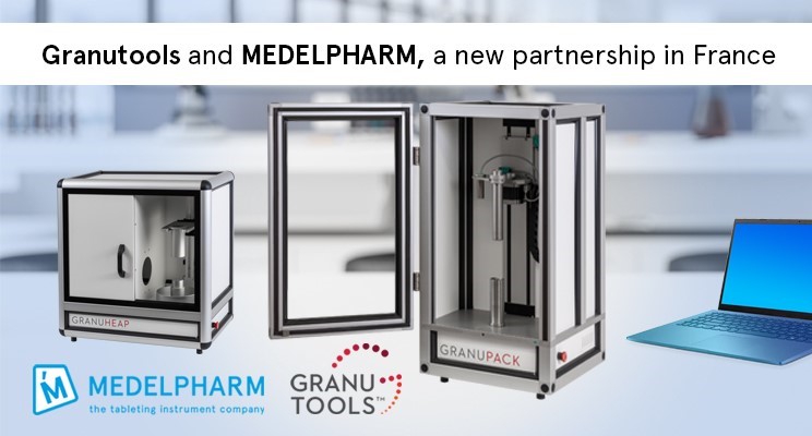 MEDELPHARM Science Lab installs specialist GranuTools powder characterization instruments