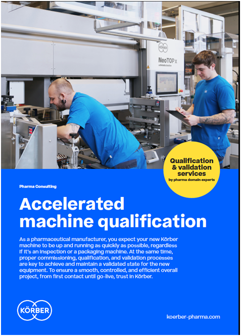 Körber LOCK solution for accelerated Machine Qualification