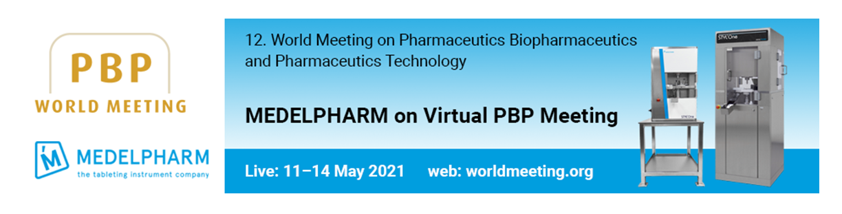 MEDELPHARM presents benchtop formulation development at online PBP World Meeting 2021