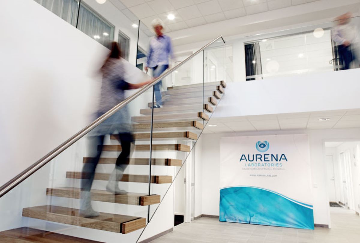 Aurena Laboratories Bag-on-Valve (BoV) contract manufacturing