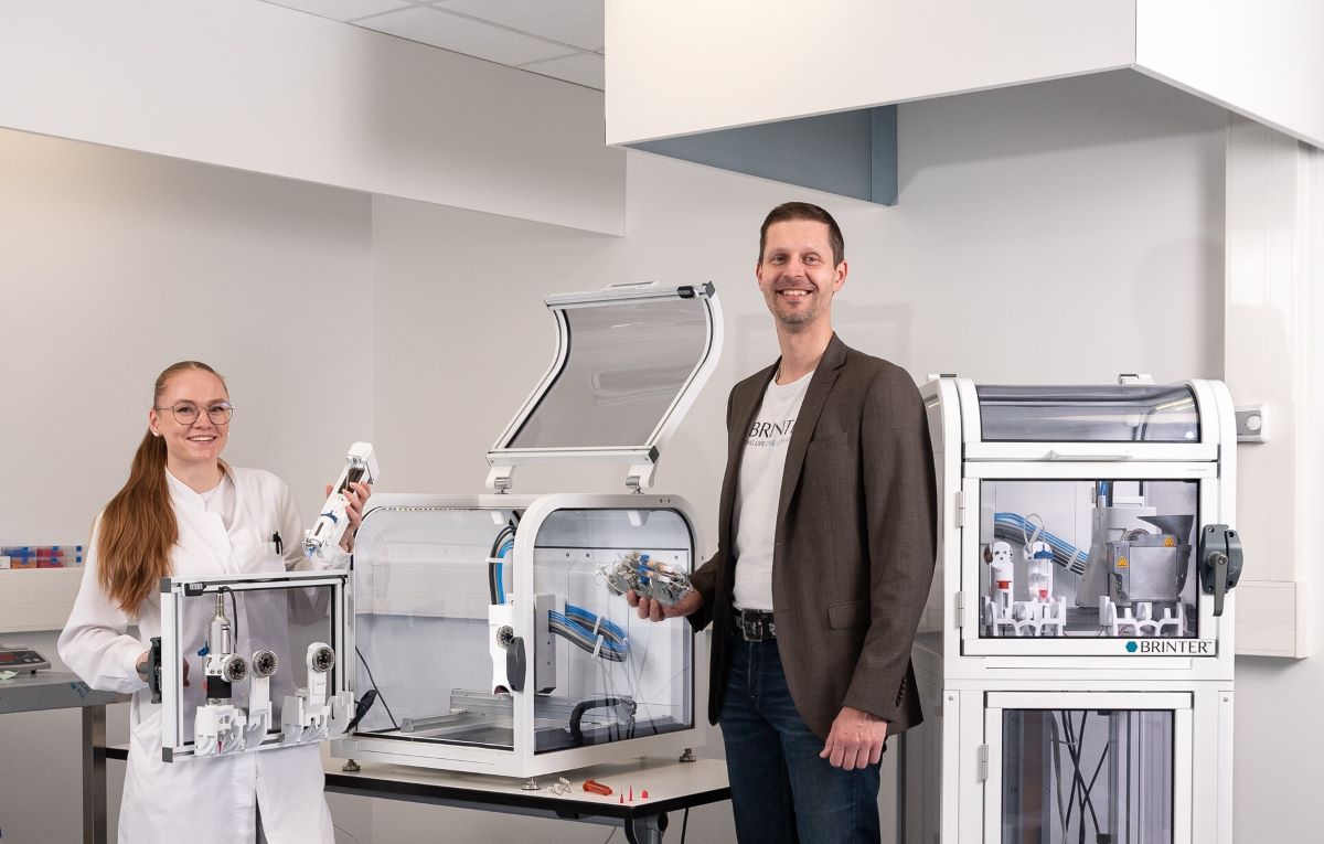 Brinter Raises €1.2M in Seed Funding for 3D Printing Bioscience platform