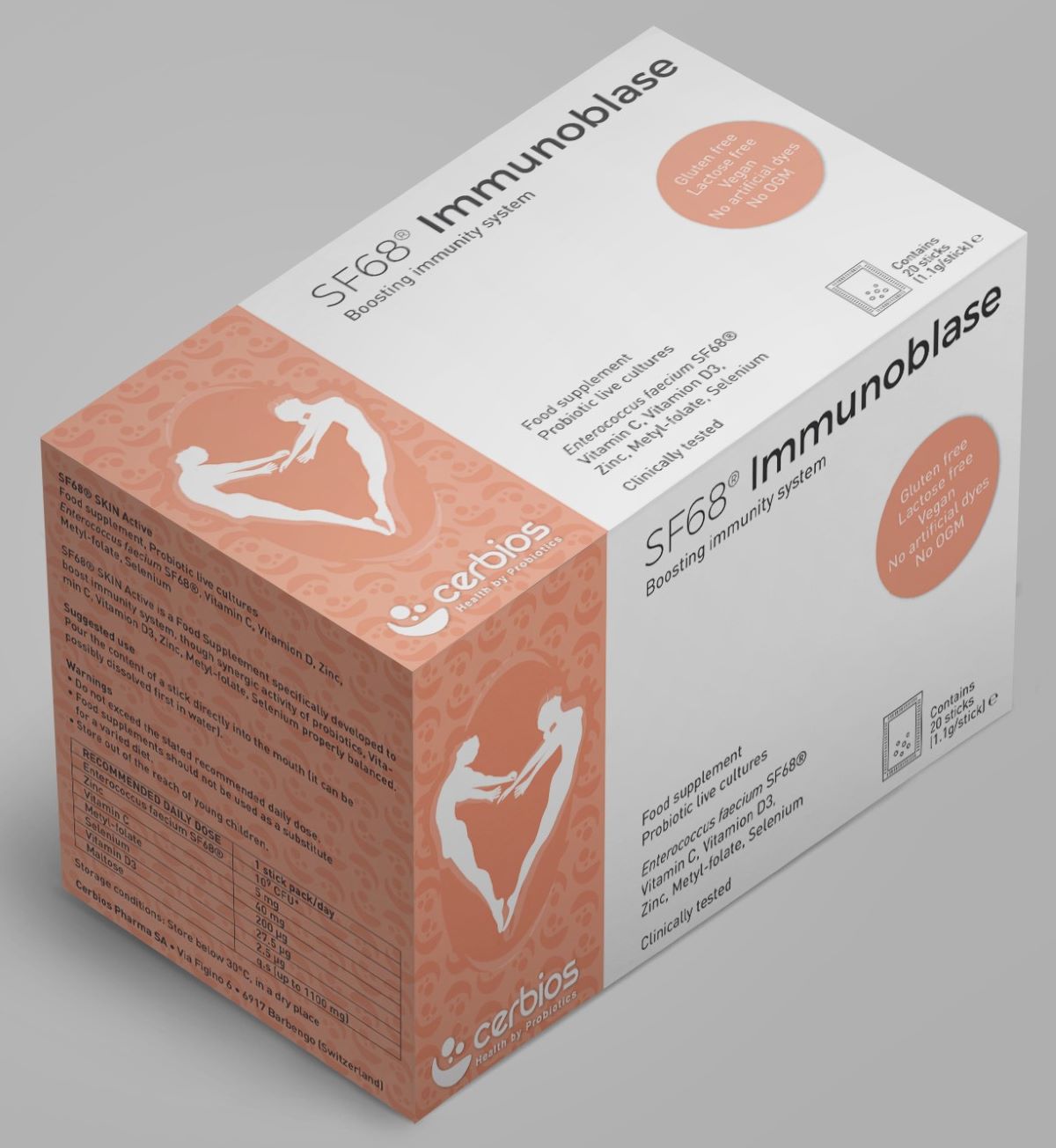 Cerbios-Pharma SF68® Immunoblase probiotic boosting immune system