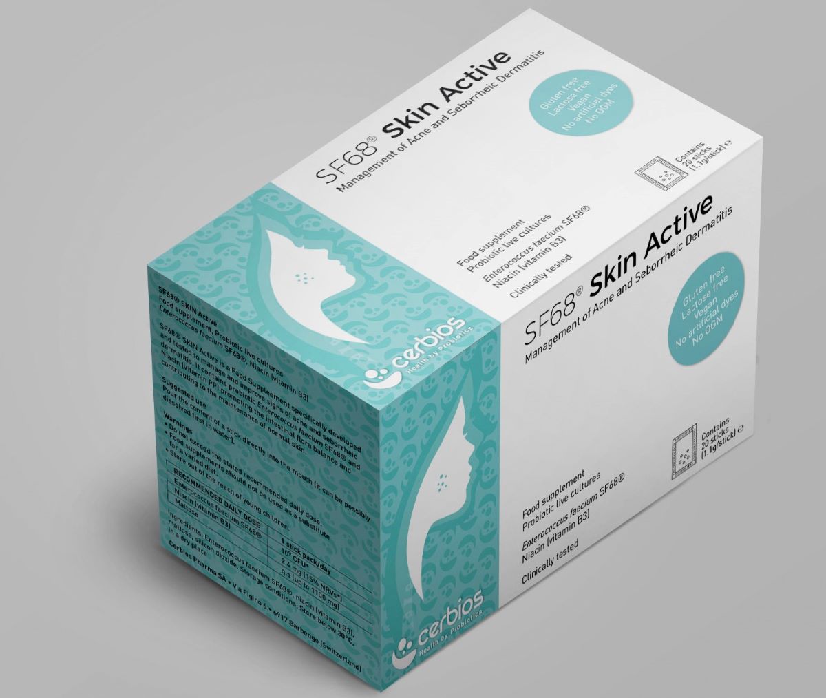 Cerbios-Pharma SF68® SKINActive