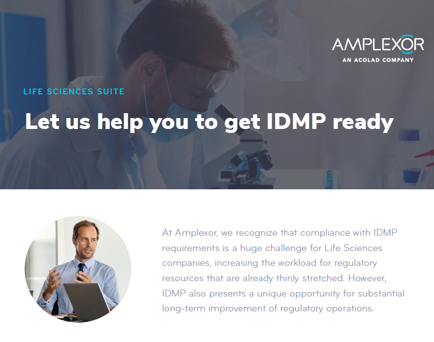 50392Amplexor ProductExpert™ – helping companies become IDMP compliant