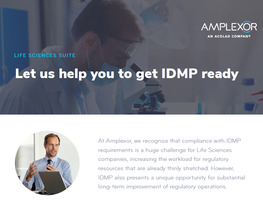 Amplexor ProductExpert™ – helping companies become IDMP compliant