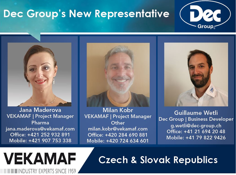 Dec Group partners with Vekamaf to serve Czech and Slovak markets