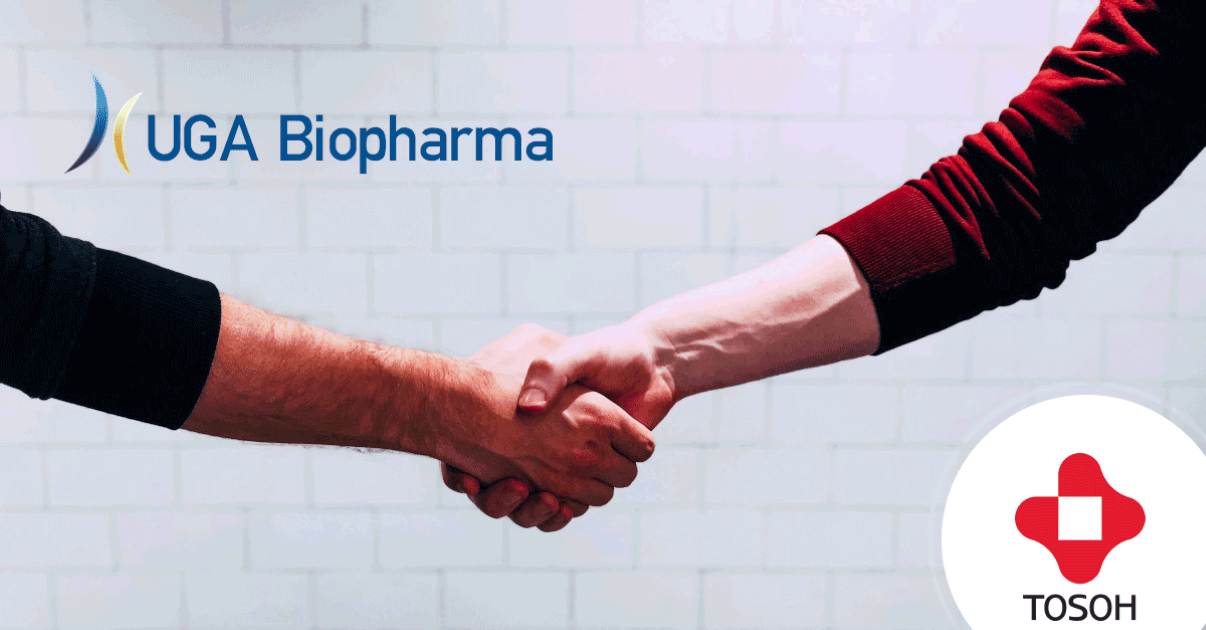 UGA Biopharma partners with Tosoh Bioscience on cell line and USP technology transfer to generate new DSP knowledge