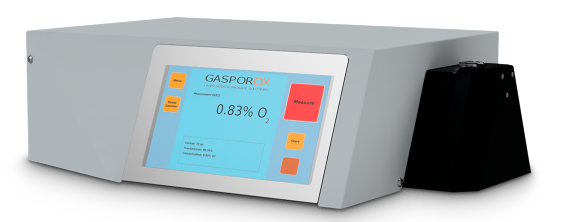 Gasporox GPX1500 Vial Instrument for advanced headspace pharma vial testing