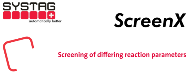 Screening of differing reaction parameters – ScreenX