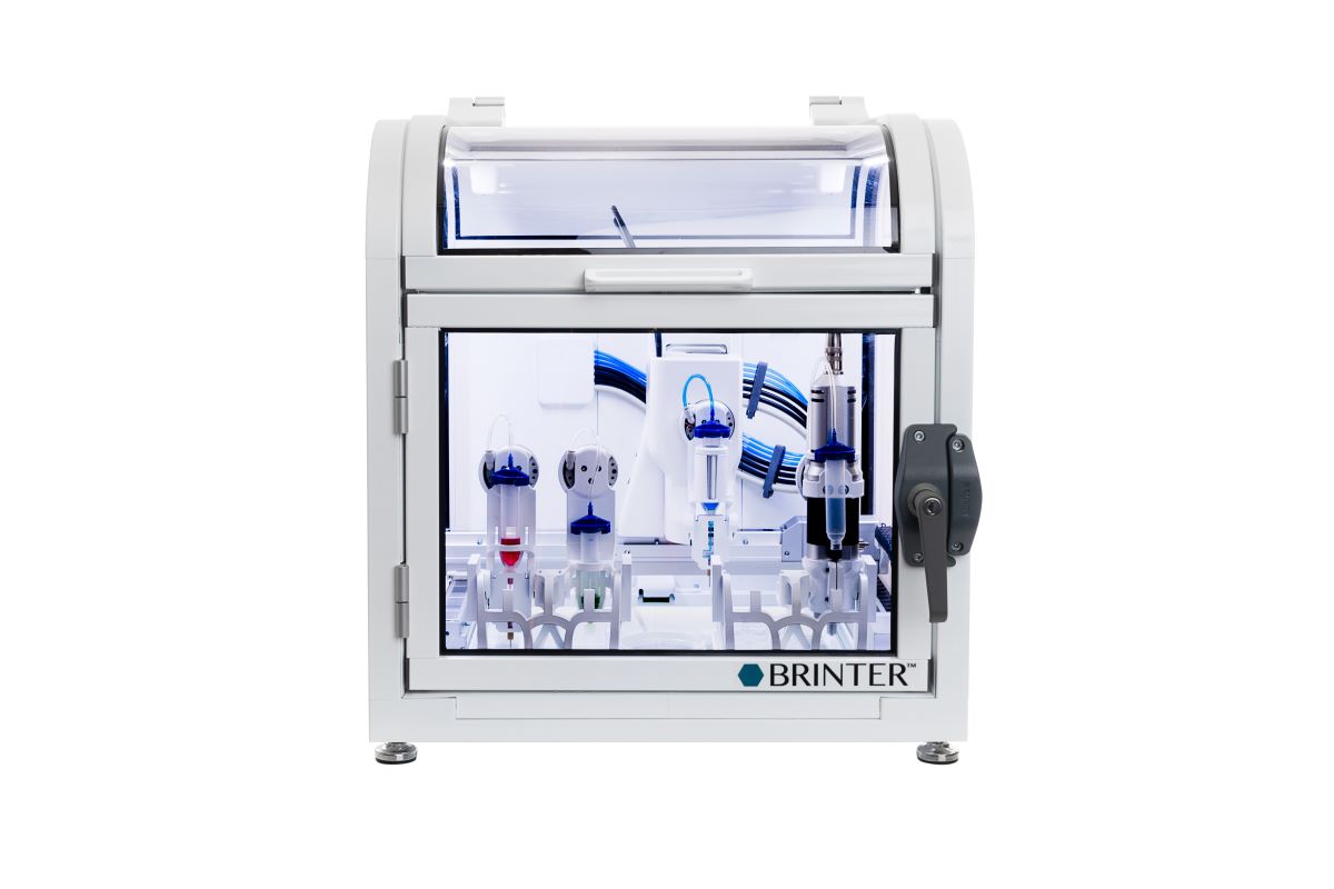 Brinter® 3D bioprinter used to manufacture GBP gabapentin tablets for enhanced pet safety