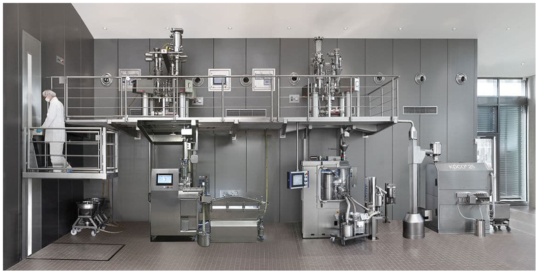 L.B. Bohle QbCon® for a continuous pharma production line