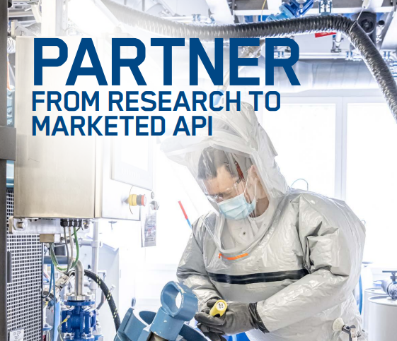 Bachem – Partner from Research to Marketed API