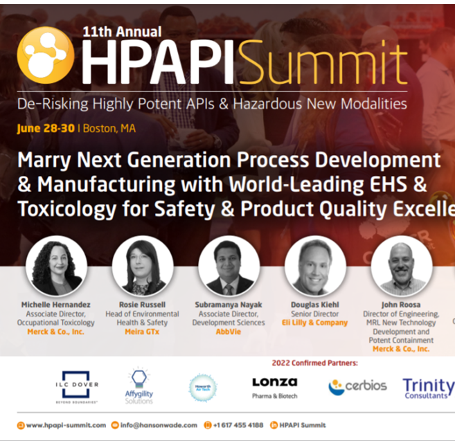 Cerbios-Pharma debuts as face-to-face presence at 11th Anniversary HPAPI Summit Boston