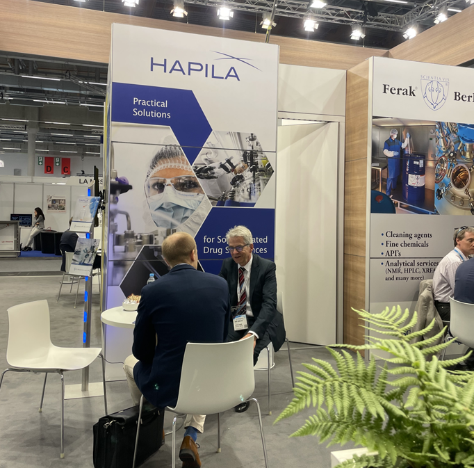 HAPILA brings API manufacturing solutions to Chemspec Europe 2022
