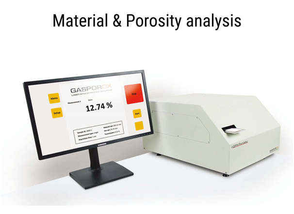 Gasporox Tuneable Diode Laser Absorption Spectroscopy (TDLAS)