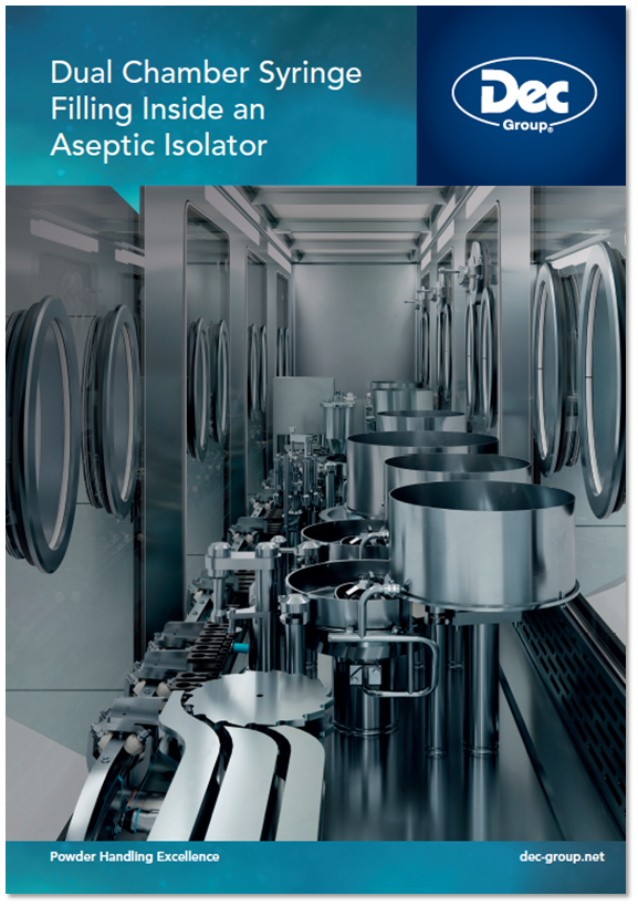 Dec Group White Paper on significance of aseptic and isolated Dual Chamber Syringe Filling