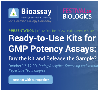 Bioassay to review potency testing choices at Basle Festival of Biologics