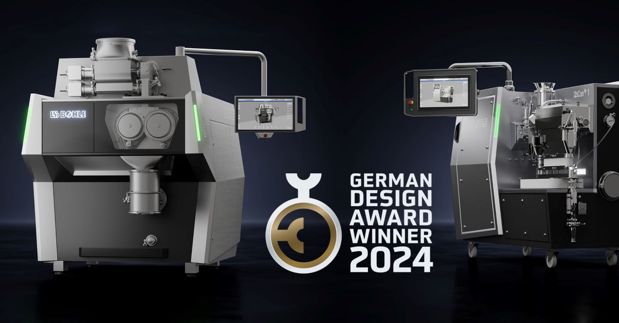 Triple German Design Award Win for NextGen L.B. Bohle Process Machines