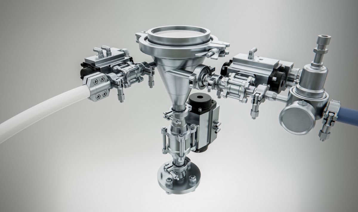 55181Dec Centrifugal Inline Mixer revolutionizes powder and liquid blending