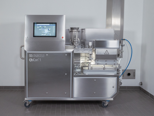 L.B. Bohle demonstrating granulation and continuous manufacturing capabilities at MEDELPHARM Distribution Seminar