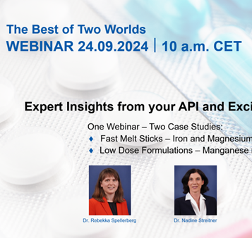 MEGGLE joins mineral salts specialist Dr. Paul Lohmann® for Best of Both Worlds webinar