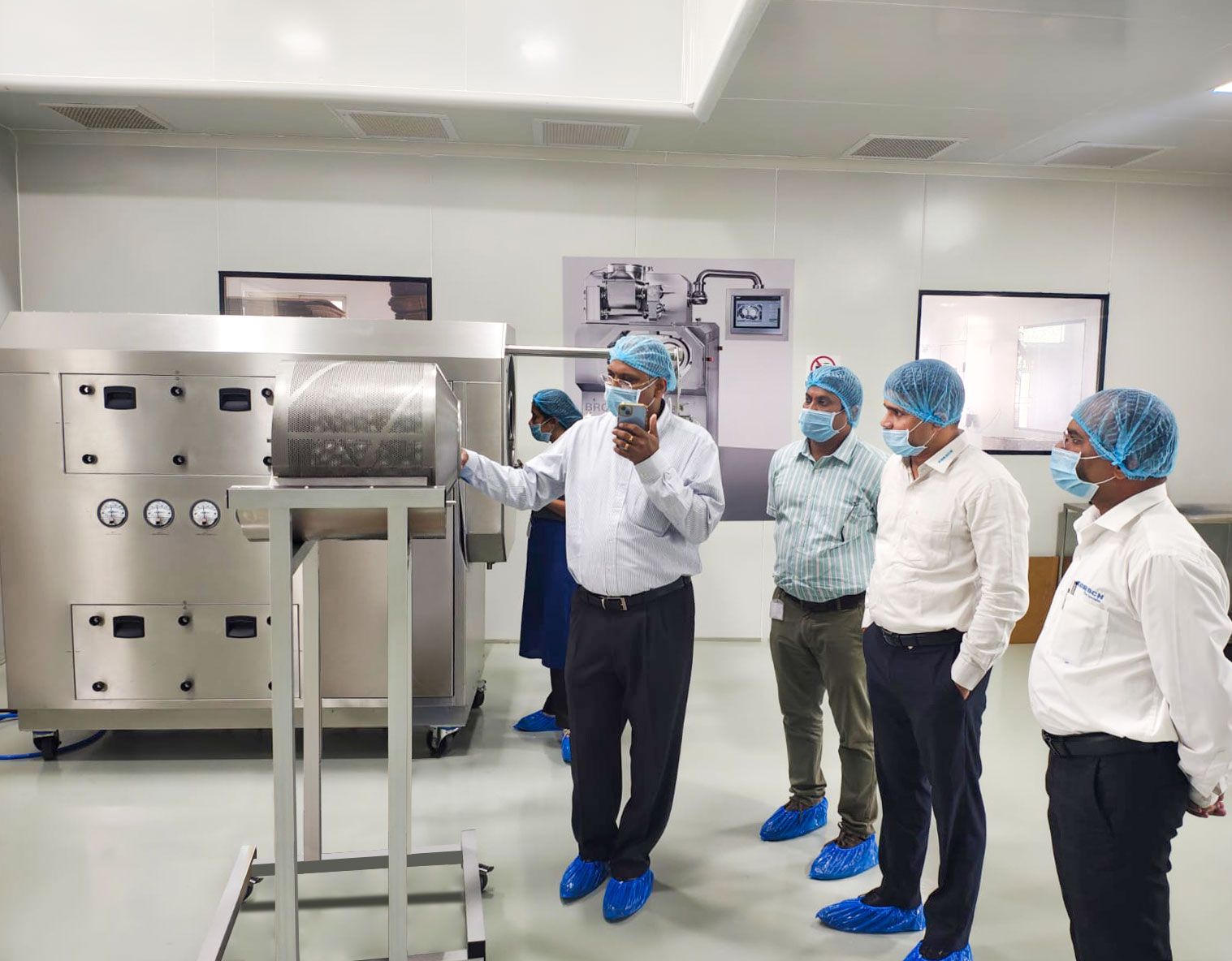 L.B. Bohle conducts tablet coating demos at Hyderabad Innovation Center