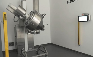 55764Container blender – Bin blender – Container mixer for pharmaceutical applications
