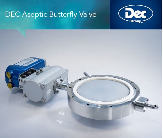 Advanced butterfly valve for aseptic operations