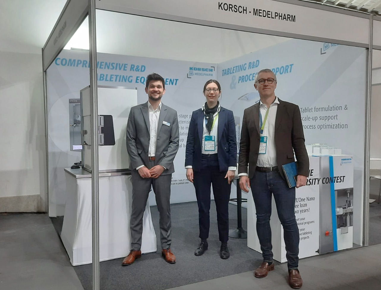 KORSCH & MEDELPHARM demonstrate tablet R&D solutions at the 5th European Conference on Pharmaceutics